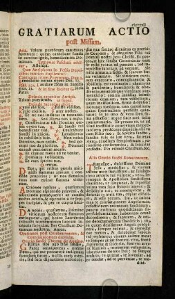 clxxxvii-clxxxviii, Gratiarum Actio post Missam