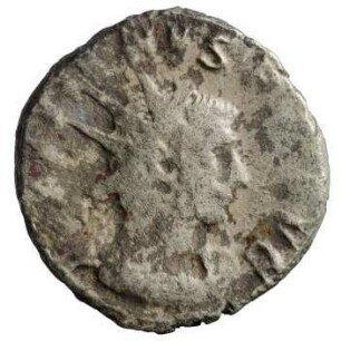 Münze, Antoninian, 256 - 259 n. Chr.