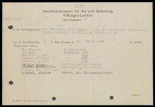 Gengler, Otto
