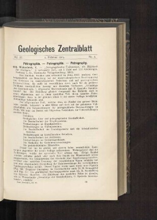 1. Februar 1914. No. 4.