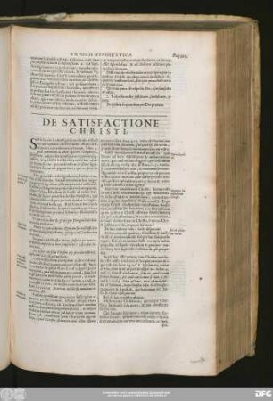 [XVI.] De Satisfactione Christi.