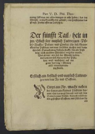 Der fünfft Tail