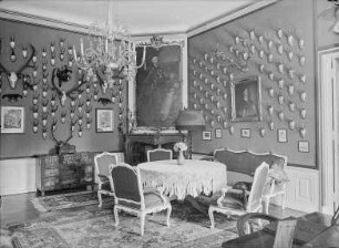 Reichstädt, Schloss, Inneres, Jagdzimmer