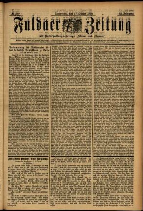 Ausgabe vom Donnerstag, den 17. Oktober 1895.