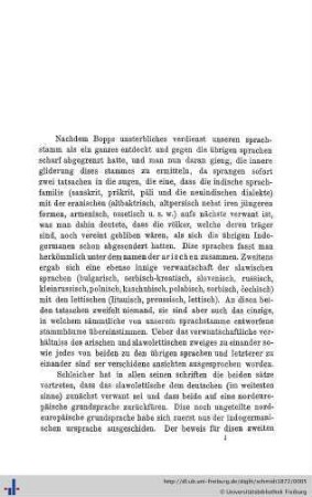 Die Verwantschaftsverhältnisse der indogermanischen Sprachen.