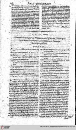 Pars Prima, Quaestio 36 - 37