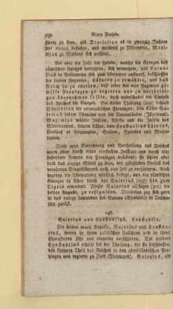 Galerius und Constantius. Constantin
