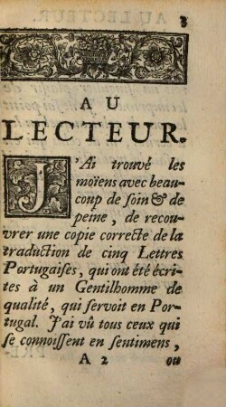 Lettres nouvelles d'une Dame portugoise