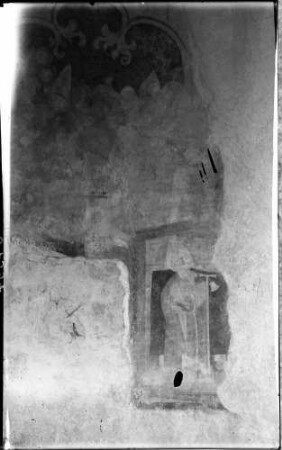 Wasenweiler Sankt Vituskapelle Über dem linken Seitenaltar Wandmalerei (um 1492)