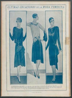 Últimas creaciones de la moda femenina