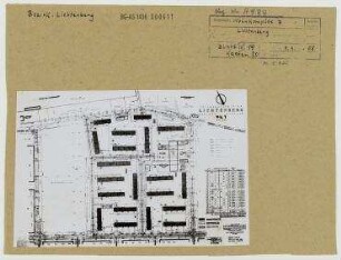 Teilbebauungsplan Lichtenberg/Rüdigerstraße WK 7. Berlin, Lichtenberg, Rüdigerstraße/Hagenstraße/Krimhildstraße/Gotlindestraße/Dietlindestraße/Ortliebstraße/Dankwartstraße