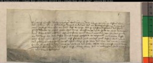 Revers des Ludolf Klencke (Ludeleff Clengke) für einen Hof zu "Herse"