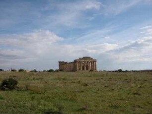 Der griechische Hera-Tempel in Selinunt, 465-450 v. Chr. erbaut