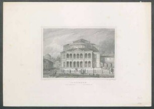 Carlsruhe. Das Theater - Carlsruhe. Le Theatre