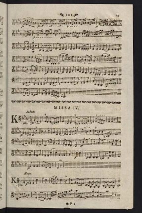23-36, Missa IV. - Missa V.