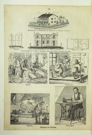 Arbeiterhäuser in Le Havre