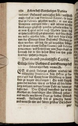 Das ein und zwantzigste Capitul. - Das zwey und zwantzigste Capitul.