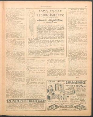 Sara Papier, autora de la novela corta Resurgimiento, hace para los lectores de Mundo Argentino su autobiografía