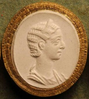 Profilbildnis der Julia Mamaea (Daktyliothek, Zweites Historisches Tausend)