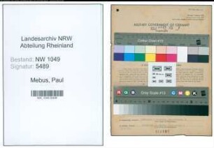 Entnazifizierung Paul Mebus , geb. 09.06.1920 (Kaufmaennischer Angestellter)