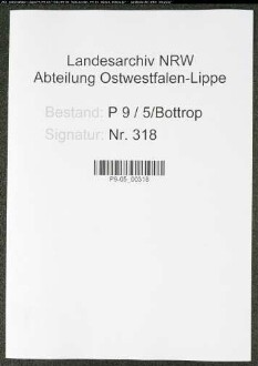 Sterberegister Standesamt Bottrop