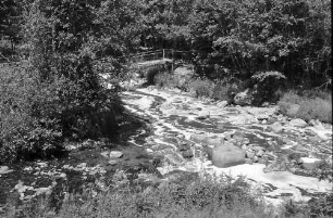 Wutachtal: Wutachtalsperre; Einmündung der Haslach in die Wutach