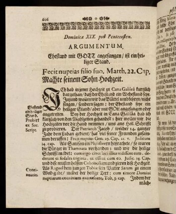 606-626, Dominica XIX. post Pentecosten; Dominica XX. post Pentecosten