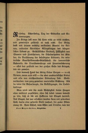 33-42, Ruhetag...