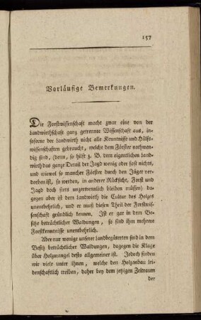 Vorläufige Bemerkungen.