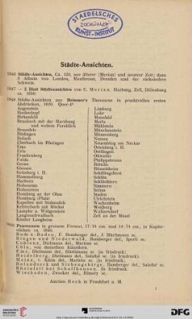 Städte-Ansichten (Nr. 1846-1992)