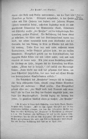 "Prophet", von Meyerbeer.