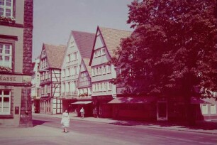 Marktplatz, Detmold; farbig