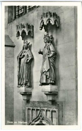 Meißen. Dom, Stifterfiguren