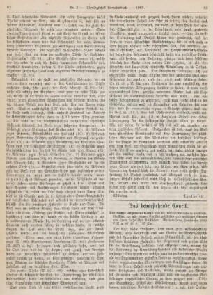 84-87 Das bevorstehende Concil