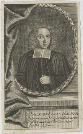 Bildnis des Valentin Ernst Löscher