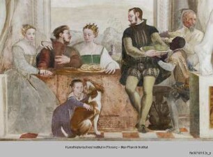 Wanddekoration : Das Festmahl