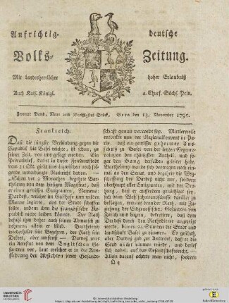Zweiter Band. Neun und Dreißigstes Stück