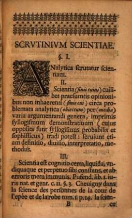 Scrutinium opinionis et scientiae