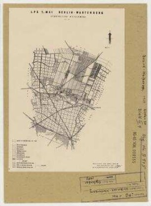 Dorfplanung Wartenberg (Phasenplan). Berlin, Weißensee, Wartenberg