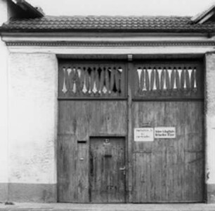 Sachteil: Hoftor; Liederbach, Alt Oberliederbach 22