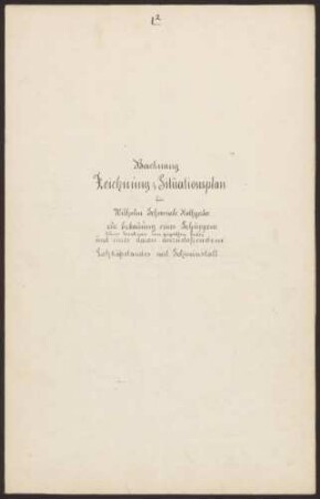 Schweinle, Wilhelm, Rotgerber Bau eines Trockenschuppens