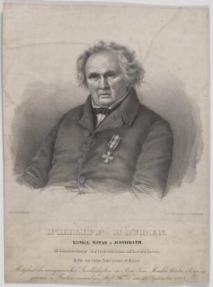 Bildnis des Philipp Houben