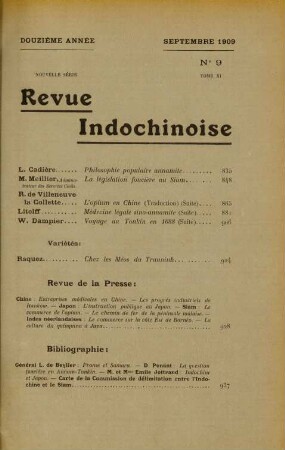 Septembre 1909. No 9