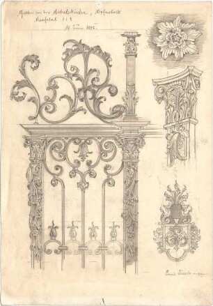 Faesch, Emil; München; St. Michael - Details