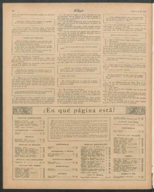¿En qué página está?