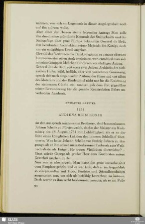 Zwölftes Kapitel 1731 Audienz Beim König