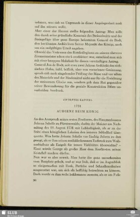 Zwölftes Kapitel 1731 Audienz Beim König