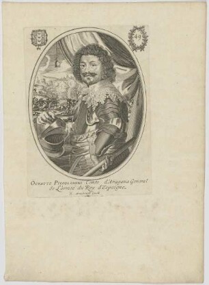 Bildnis des Octavio Piccolomini, Comte d'Aragona