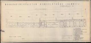 Gartenanlage Humboldt-Höhe, Chemnitz: Grundriss 1:100