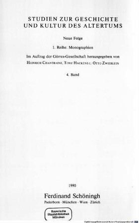 Philophronēma : Festschrift für Martin Sicherl zum 75. Geburtstag ; von Textkritik bis Humanismusforschung